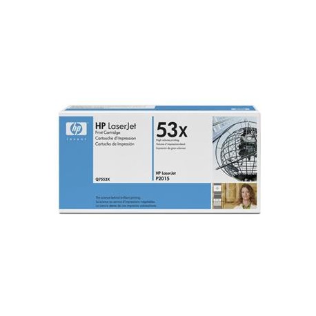 Toner Original   Hp  Q7553X de color Negro