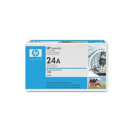 Toner Original   Hp Q2624A de color Negro