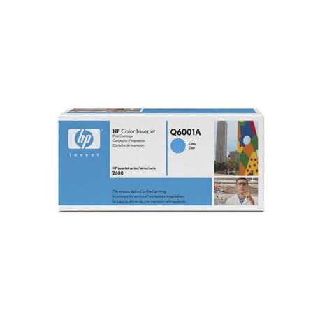 Toner Original   Hp  Q6001A de color CYAN