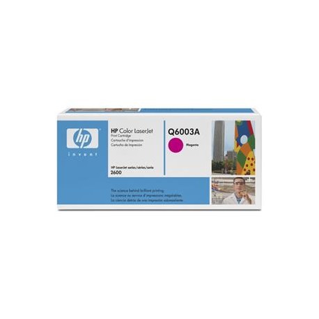 Toner Original   Hp Q6003A de color Magenta