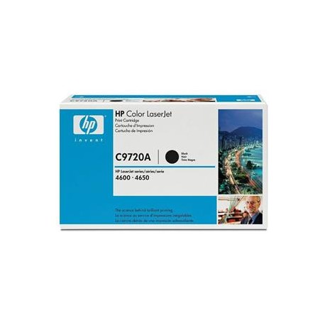 Toner Original  HP C9720A de color Negro