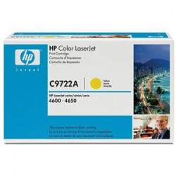 Toner Original  HP C9722A de color Amarillo