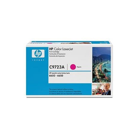 Toner Original  HP C9723A de color Magenta