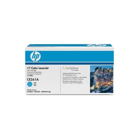 Toner Original  HP CE261A  de color CYAN