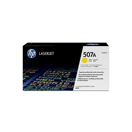 Toner Original  HP CE402A de color Amarillo