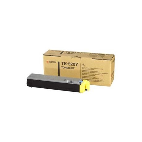 Toner Original  Kyocera TK520 de color Amarillo