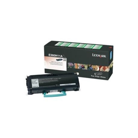 Toner Original  Lexmark  E360H de color Negro