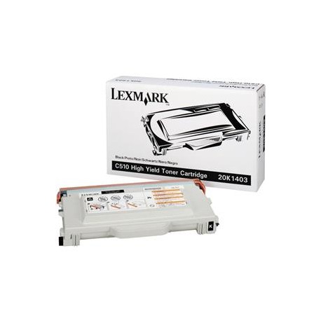 Toner Original Lexmark 510BK de color Negro