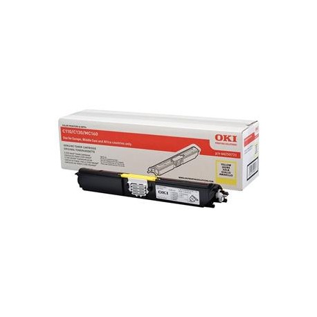 Toner Original OKI C110Y de color Amarillo