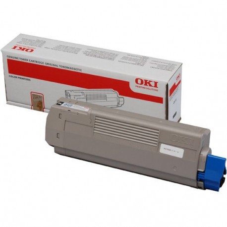 Toner Original OKI C610BK  de color Negro