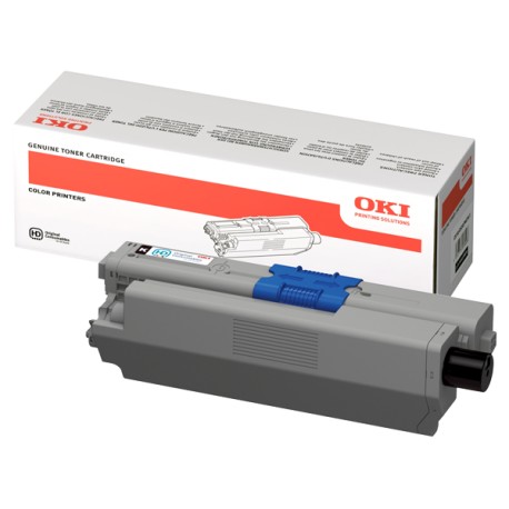 Toner Original OKI C321BKde color Negro