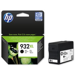 Cartucho tinta original HP 932XL Inkjet de color Negro