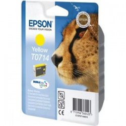 Cartucho Tinta Original Epson T0714 Amarillo