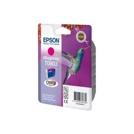 Cartucho Tinta Original Epson T0803  Magenta