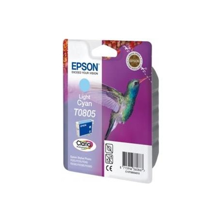 Cartucho Tinta Original Epson  T0805 CYAN-claro