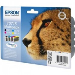 Cartucho Tinta Original Epson T0715 Pack4