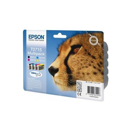 Cartucho Tinta Original Epson T0715 Pack4