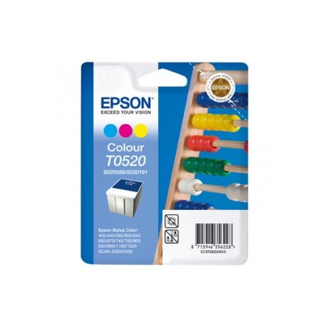 Cartucho tinta original Epson  T052 COLOR