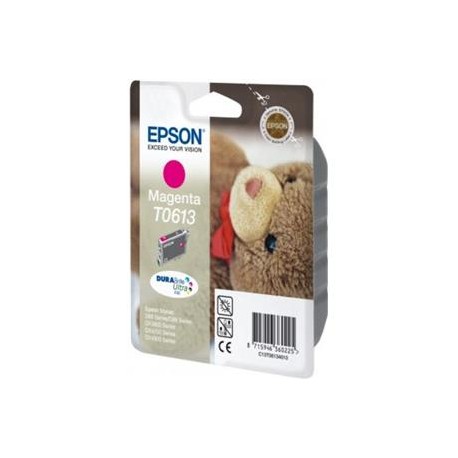 Cartucho tinta original Epson T0613 Magenta