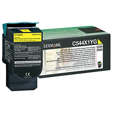 Toner Original Lexmark de color Amarillo