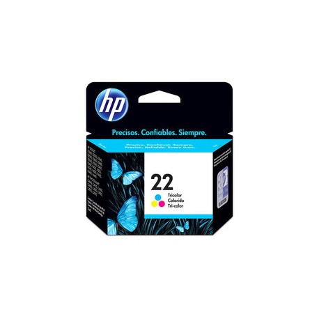 Cartucho Tinta Coriginal Hp 22 Inkjet de color Colore